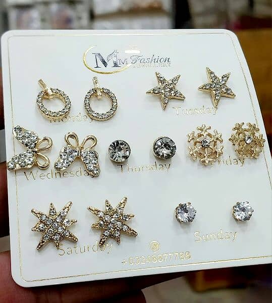 7pc earring set 3