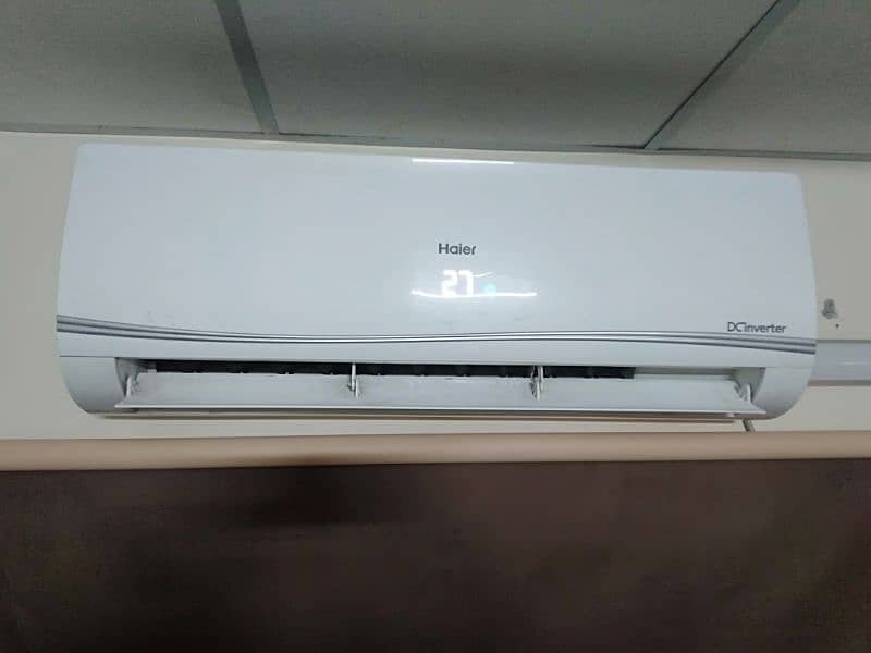 Haier 1.5 ton DC inverter Ac 0