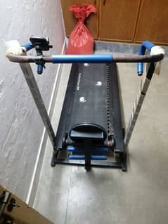 Heavy duty manual roller treadmill