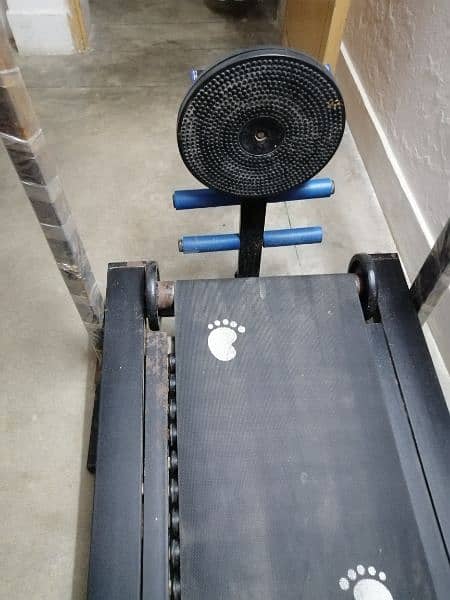 Heavy duty manual roller treadmill 2