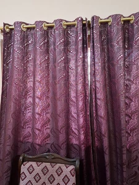 Purple Curtains 2