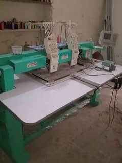 do hd embroidery machine new condition 400 by 450