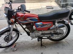 Honda 125 model 2022 Islamabad Number