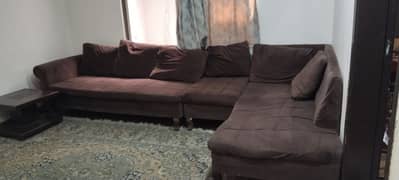 L shape sofa for sale 0