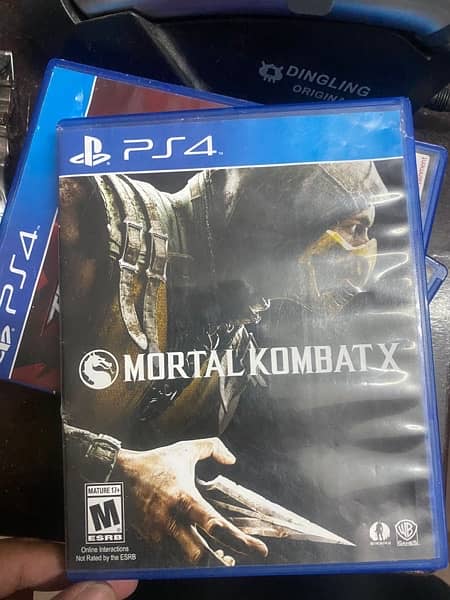 Ps4 games Motral kombat 10 and 11 Fifa 18 0