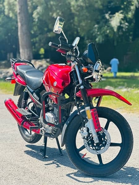 yamaha ybr 125g model 2021 brand new unused bike islamabad number 3