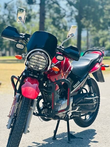 yamaha ybr 125g model 2021 brand new unused bike islamabad number 6