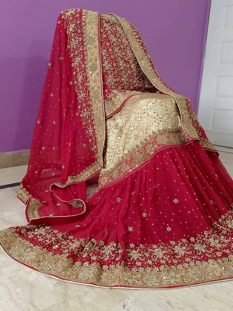 Bridal Dress (Lehnga with Dupatta) 5