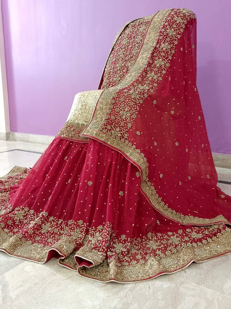 Bridal Dress (Lehnga with Dupatta) 8