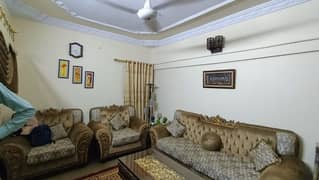 3 BED DRAWING DINNING WITH EXTRA LAND FLAT FOR SALE IN JAUHAR BLOCK 16 0