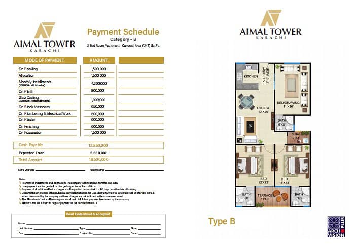 AIMAL TOWER MAIN JAUHAR CHORANGI 1