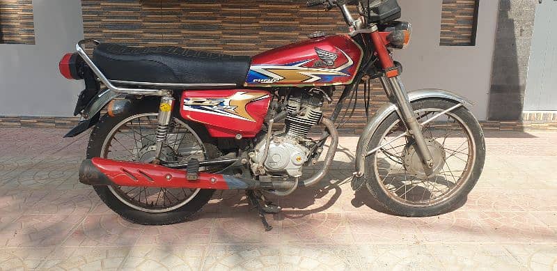 Honda cg 125 model 2020 karachi number 2