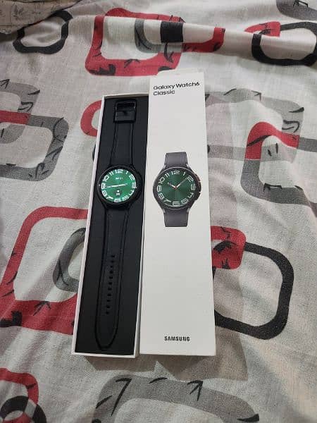 Samsung watch 6 classic 47mm New 0