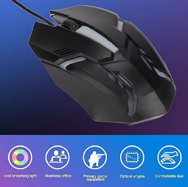 GAMING RGB MOUSE with Free pad for sale 1