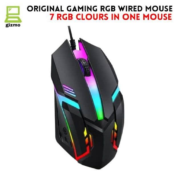 GAMING RGB MOUSE with Free pad for sale 3