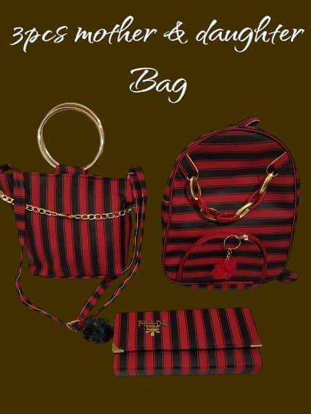 3 piece woman's Bag cash on delivery 7 days written policy 0