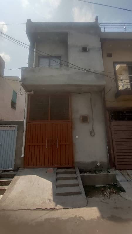 SHOUKAT TOWN 3 MARLA 15 FITT HOUSE FOR SALE NEAR TO MAIN ROAD IDEAL LOCATION 2