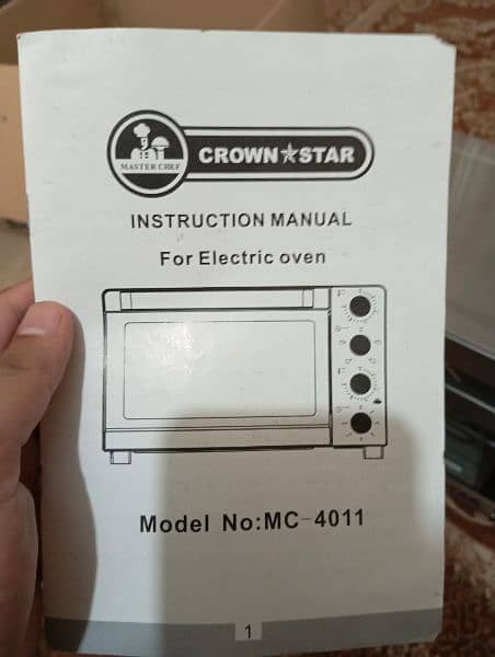 40L Electric Toaster Oven (Crown Star) 2