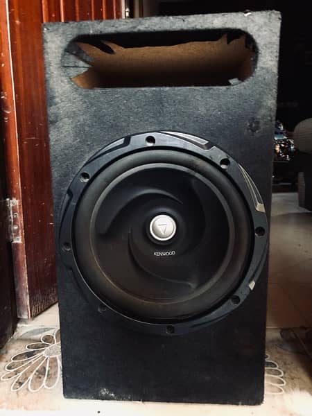 Kenwood original woofer with Rock mars Amp. 2