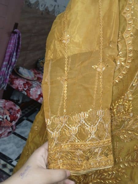 organza duppata organza kameez shakwar banarsi 2