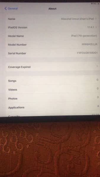 Apple IPad 7th generation cellular and Wi-Fi 5