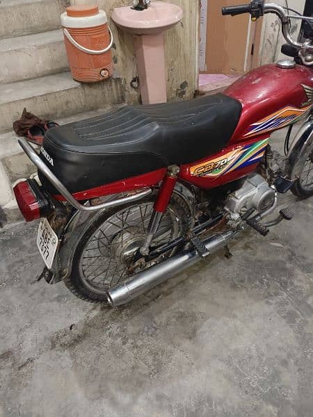 Honda 70 2020 model red colour 03160464389 5