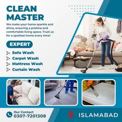 Sofa Cleaning in Gujrat - Carpet wash - Curtains wash