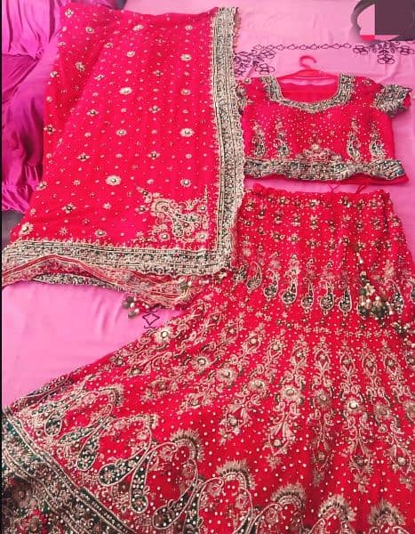 1time use Wedding Lehnga 6