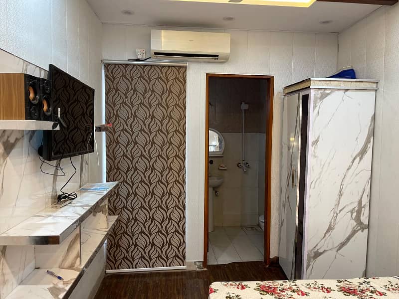 Luxury Fully Furnished Apartment for Sale in Subhan Plaza Block H3 Johar Town Lahore near Emporium Mall 1