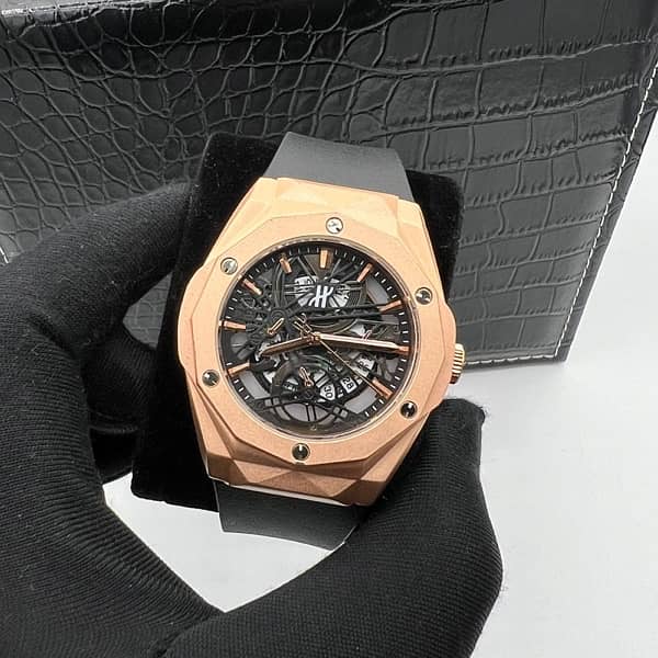 mens branded hublot watch 8