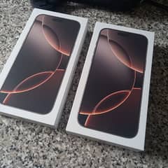 Iphone 16pro max 256gb ( Dessert Titanium)