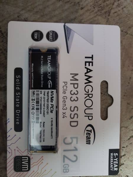 Team Group MP33|512 GB SSD Nvme M2 1