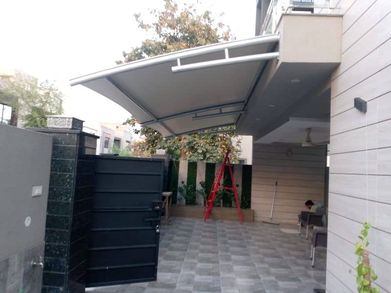 Wall mounted porch sheds - wall Sheds - Canopy sheds - Marquee sheds 1