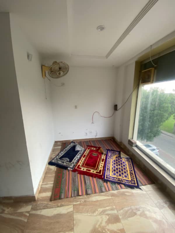 5.5 Marla Commercial Furnished Second Floor For Rent Near KFC Bahria Town Lahore 1