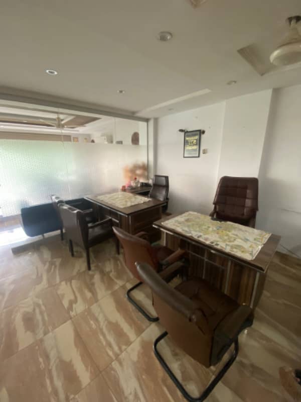 5.5 Marla Commercial Furnished Second Floor For Rent Near KFC Bahria Town Lahore 8