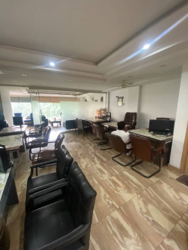 5.5 Marla Commercial Furnished Second Floor For Rent Near KFC Bahria Town Lahore 9