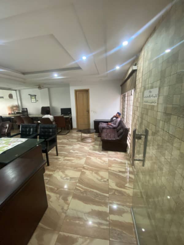 5.5 Marla Commercial Furnished Second Floor For Rent Near KFC Bahria Town Lahore 11