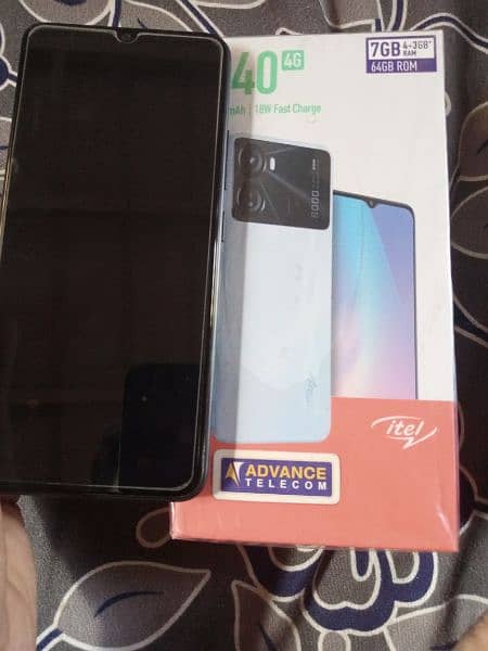 Itel p40 box pack phone new Condition 1