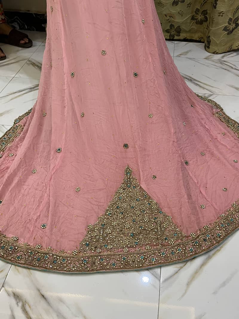 Walima tail maxi pink 1