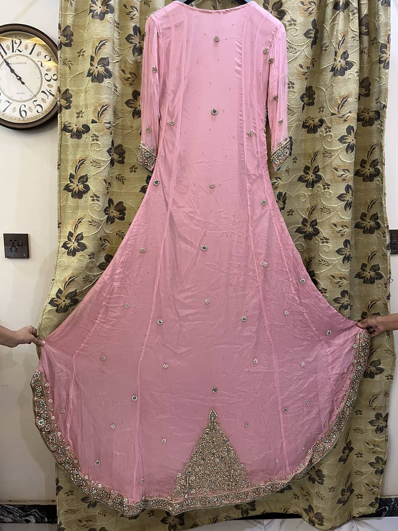 Walima tail maxi pink 3