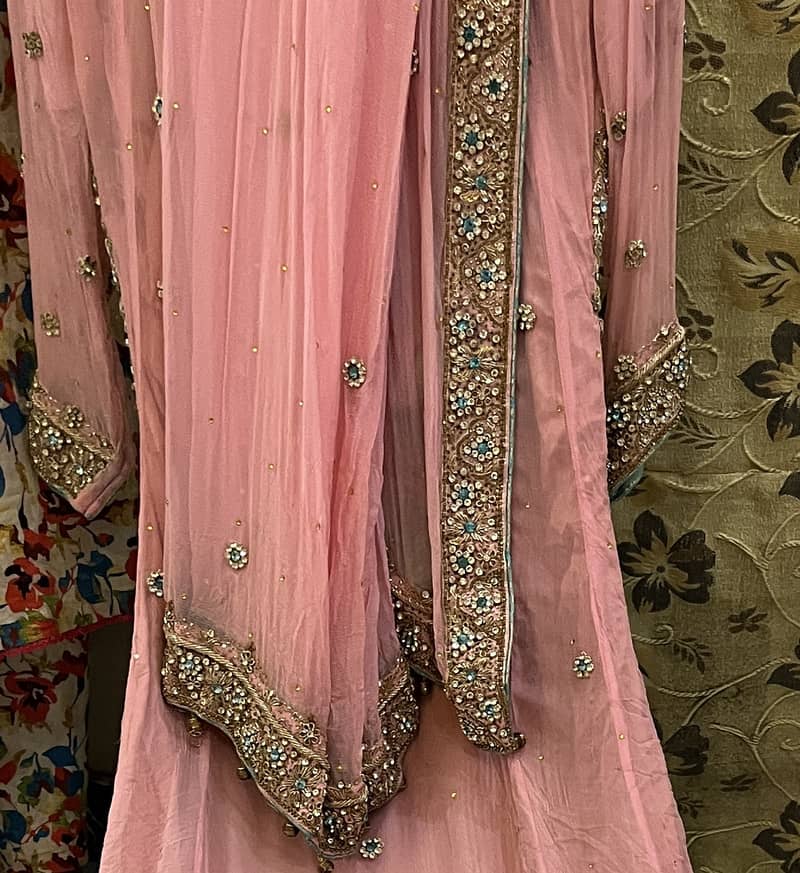 Walima tail maxi pink 5