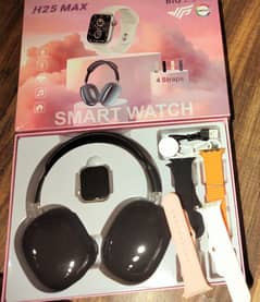 H25 Max Smart Watch combination