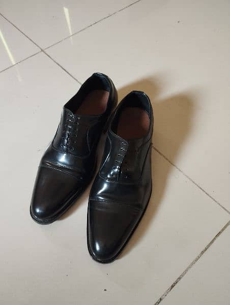 Handmade Oxford Leather Shoes (Size 42) 1