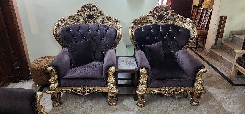 10 seater Royal sofa set 6