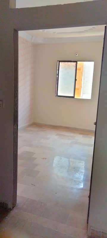 New Flat (5th Floor )Available for Sale(18 lacs ) at Liaquatabad No 2. (Rental income 12 Hazar) 4