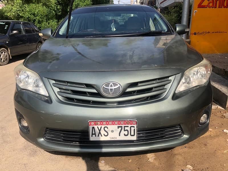 Toyota Corolla GLI automatic 2012 12