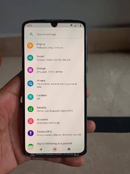 Moto Z4 Fresh PTA Approved 2