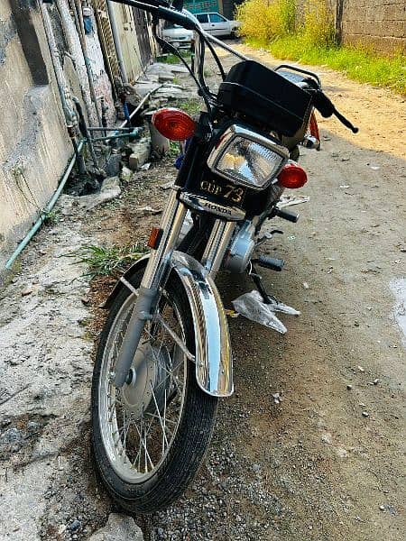 honda 125 Red colour condition is good 6