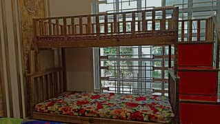 kids bunk bed for sale | Pure wood made