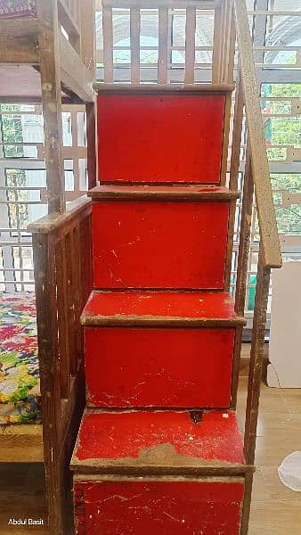 kids bunk bed for sale | Pure wood made 6